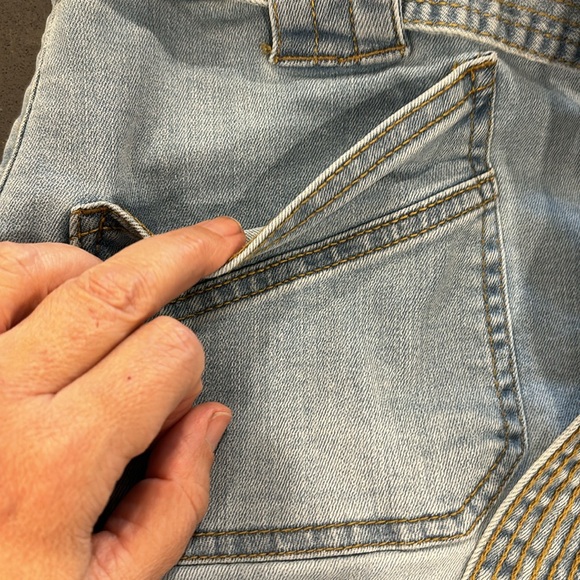 Jean skort - Picture 3 of 5